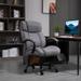 Vinsetto Big and Tall Executive Office Chair High Back Computer Desk Chair Ergonomic Swivel Chair with Linen Fabric