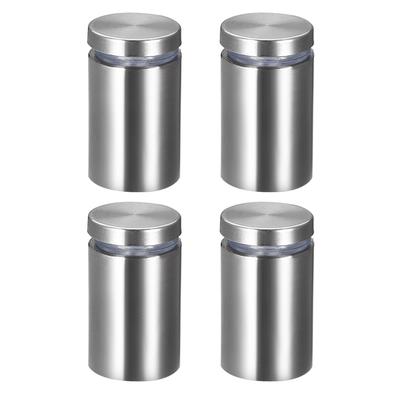 Glass Standoff Mount Stainless Steel Wall Standoff 25 x 42mm 4Pcs - 25mm x 42mm (4 Pcs)