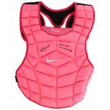 Will Smith Los Angeles Dodgers Autographed Game-Used Pink Chest Protector from the 2021 MLB Season with ''GAME USED 5-9-21 vs. LAA'' Inscription