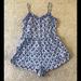 American Eagle Outfitters Other | American Eagle Really Cute Spaghetti Strap Romper/So Soft&Flowy Nwot!! | Color: Blue/White | Size: S/M