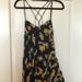 Free People Dresses | Free People Navy Yellow Sundress 8 | Color: Blue | Size: 8