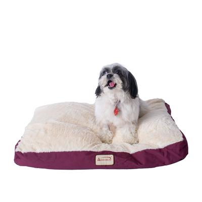 Medium Pet Bed, Dog Crate Mat With Poly Fill Cushi...