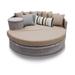 Florence Circular Sun Bed - Outdoor Wicker Patio Furniture