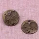 Breloques en alliage de zinc pour montres métal vintage grandes montres Steampunk engrenages