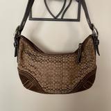 Coach Bags | Coach Purse Size Bag In Brown | Color: Brown | Size: 10inches Long, 6 Inches Deep, Strap 20 Inches