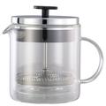 Service Ideas French Press Coffee Maker Glass in Gray | 4.5 H x 4.5 W x 6.25 D in | Wayfair T299SR