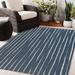 Blue 96 x 0.08 in Area Rug - Ebern Designs REVEAL Indoor/Outdoor Area Rug Polyester | 96 W x 0.08 D in | Wayfair 85866B74FDC543D695B6FACBFB65DCAC