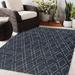 Blue/Navy 108 x 0.08 in Area Rug - Pisek NAVY Outdoor Rug By Corrigan Studio® Polyester | 108 W x 0.08 D in | Wayfair