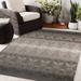 Brown/Gray 48 x 0.08 in Area Rug - Bungalow Rose Abstract Gray/Brown Indoor/Outdoor Area Rug Polyester | 48 W x 0.08 D in | Wayfair