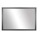 Lark Manor™ Annelinde Wood Framed Mirror w/ Safety Backing Ideal for Bathroom/Vanity Mirror in White/Black | 36 H x 20 W x 1 D in | Wayfair