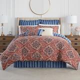 Waverly Square Cotton Pillow Cover & Insert Polyester/Polyfill/Cotton | 18 H x 18 W x 4 D in | Wayfair 22614600001