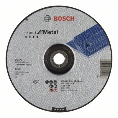 Bosch - Professional Trennscheibe 230x2,5mm f.Metall, gekröpft (2608600225)