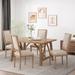 Regina Wood Upholstered Dining Chair by Christopher Knight Home