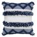 Sevita Textured Diamond Twist Striped Throw Pillow