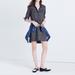 Madewell Dresses | Madewell Latitude Check Shirt Dress Size M | Color: Black/White | Size: M