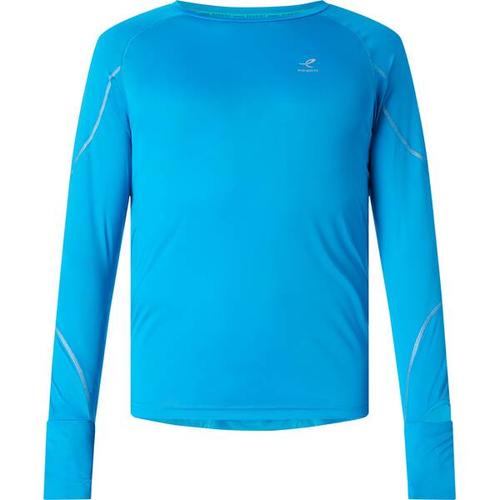 ENERGETICS Herren Running-Longshirt Zolo, Größe S in Blau