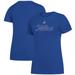 Women's adidas Royal Tulsa Golden Hurricane Amplifier Team Logo T-Shirt