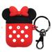 Disney Accessories | Minnie Mouse Wireless Earbud Case Cover | Color: Red/White | Size: Os