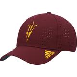 Men's adidas Maroon Arizona State Sun Devils 2021 Sideline AEROREADY Adjustable Hat