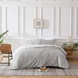 Gracie Oaks Jake-Lee Reversible Comforter Set Polyester/Polyfill/Microfiber in Gray | King Comforter + 2 Shams | Wayfair