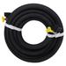 WFX Utility™ 30M Byromville Heavy Duty Drip Hose Save 70% Water For Garden Lawn in Black | 36 H x 0.5 W x 0.5 D in | Wayfair