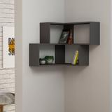 Latitude Run® Oswego 3 Piece Floating Shelf Wood in Gray | 24.2 H x 27.6 W x 7.9 D in | Wayfair 5CF8E552D7E84FAC887FC22DA07119B6