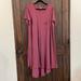 Lularoe Dresses | Lularoe Carly Dress. Size Xl. | Color: Red | Size: Xl