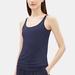 Lilly Pulitzer Tops | Eileen Fisher System 100% Silk Long Cami Tank Navy | Color: Blue | Size: S