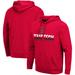 Men's Colosseum Red Texas Tech Raiders Lantern Pullover Hoodie