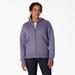 Dickies Women's High Pile Fleece Lined Hoodie - Blue Violet Size XS (FW403)