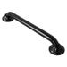 Utopia Alley Decorative Shower Safety Grab Bar, Blackl, 16"