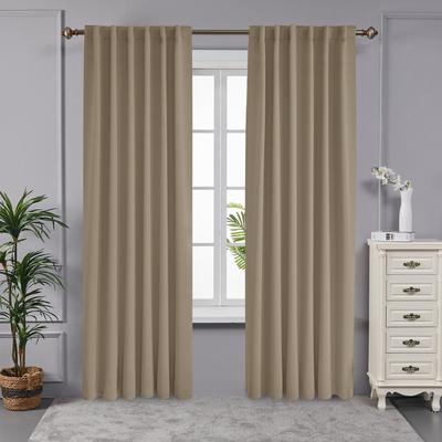 Deconovo Back Tab 52 Width Curtains (2 Panel)