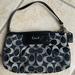 Coach Bags | Coach Madison Large Wristlet In Black | Color: Black/Silver | Size: Os