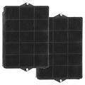 SPARES2GO Elica Type 160 Carbon Filter for AEG Cooker Hood (290 x 230 x 37mm, Pack of 2)