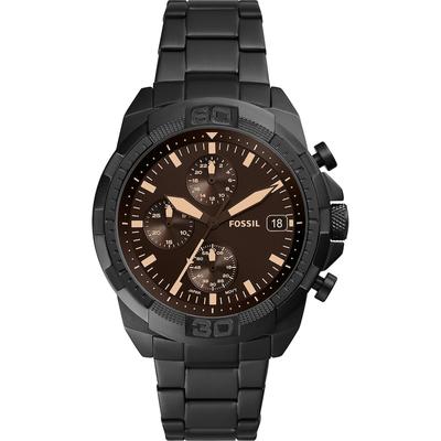 Fossil - Chronograph Edelstahl Herrenuhren 1 ct Herren