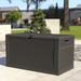 120 Gallon Plastic Deck Box for Outdoor Patio Storage & Deck Organization