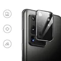 Étui de Protection d'objectif d'appareil photo Film en verre trempé pour Samsung Galaxy S20 Plus