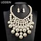 UDDEIN-Ensembles de colliers de perles multicouches pendentif à pampilles bijoux de déclaration
