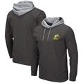 Men's Colosseum Black Oregon Ducks Milhouse 2.0 Athletic Fit Long Sleeve Hooded Thermal