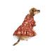 The Party Animal Leopard & Floral Dog Dress, Large, Multi-Color