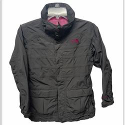 The North Face Jackets & Coats | Girls North Face Jacket | Color: Gray/Pink | Size: Mg