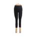 VSX Sport Active Pants - Super Low Rise Skinny Leg Cropped: Black Activewear - Women's Size Medium