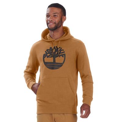 Timberland Men's Core Tree Pullover Hoodie (Size XXL) Wheat, Cotton