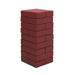 Factory Direct Partners SoftScape Brick Blocks Foam/Vinyl in Red | 4 H x 16 W x 8 D in | Wayfair 13335-BY