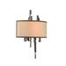 Paragon 2 Light Modern & Contemporary Sconce By Kalco Metal | 15 H x 10 W x 4 D in | Wayfair 302920GML