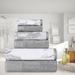 Orren Ellis Kreager 6 Piece 500 GSM Towel Set Terry Cloth/100% Cotton in Gray | 30 W in | Wayfair 26748A2D423844DC997538061BD30E49