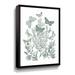 Winston Porter Butterfly Bouquet II - Graphic Art on Canvas in Green | 24 H x 18 W x 2 D in | Wayfair 08A7465D8ACF4A7EA58539E0EB5BFF5E