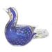 Murano Art Collection Murano Glass Bird Glass in Blue/Yellow | 6 H x 9 W x 4 D in | Wayfair 70-4858BG