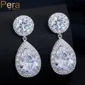 Pera – boucles d'oreilles longues en forme de goutte d'eau pour femme bijoux de grande qualité