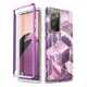 Coque pour Samsung Galaxy Note 20 6.7 pouces (2020) I-BLASON Cosmo Full-Body Glitter Marble Cover